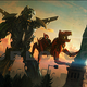 Illustration for article titled Form blazing sword! Awesome new Voltron concept art gives us hope for mega-feline mayhem